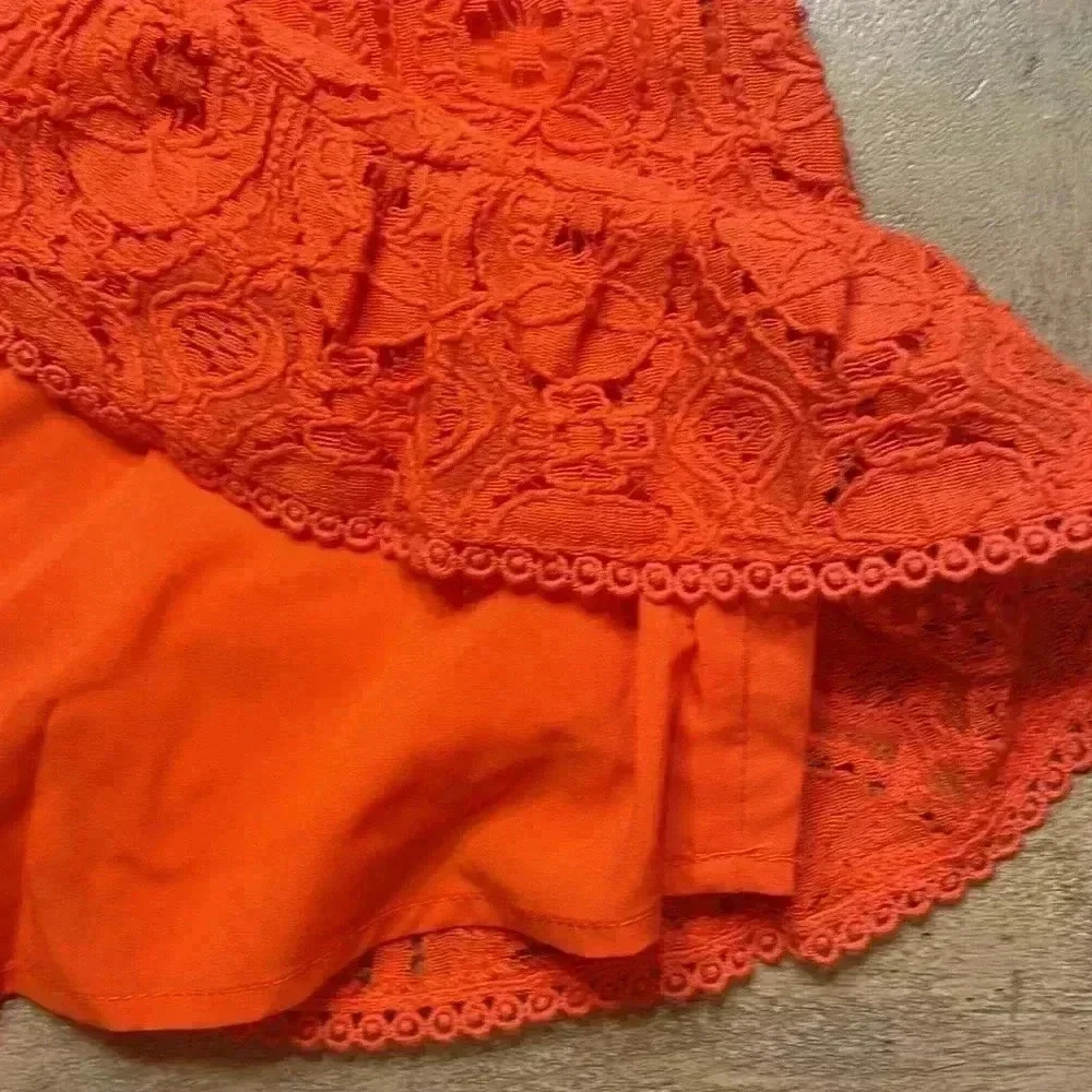 Betsey Johnson dress, size Large, eyelet and fully lined, NWT - Picture 7 of 10